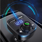 Fast Charging Car Adapter 20W | PD QC Dual USB | Digital Display