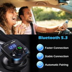 Fast Charging Car Adapter 20W | PD QC Dual USB | Digital Display
